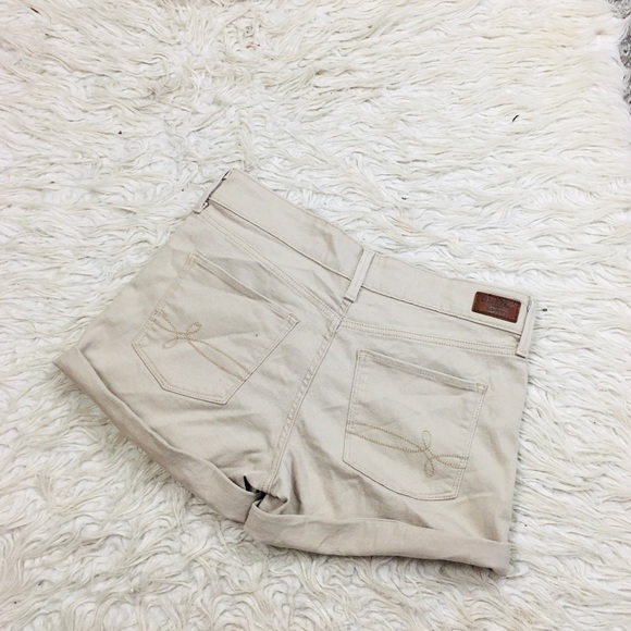 Denizen From Levi’s Cream Modern Shorts Size 6 - Picture 5 of 12